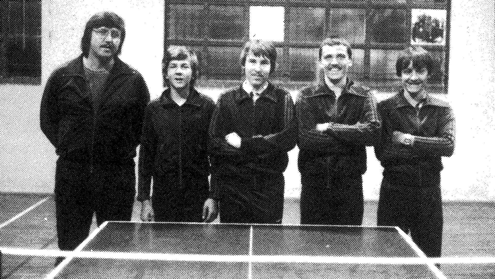 Die Meistermannschaft der Gruppenliga-Jugend 1981/82, v. I. Jugendtrainer Wilfried Nieswandt, Michael Lorenz, Heiko Treiber, Rainer Wagner und Michael Weick. Die Meistermannschaft der Gruppenliga-Jugend 1981/82, v. I. Jugendtrainer Wilfried Nieswandt, Michael Lorenz, Heiko Treiber, Rainer Wagner und Michael Weick.