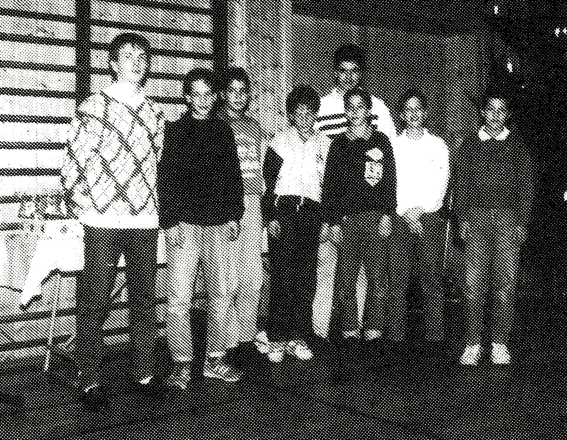 v.l. Jugendtrainer Jürgen Lorenz, Jens Waber, Uwe Pfisterer, Holger Maas, Sascha Daubenmerkl, Kai Schönith, Felix Gramlich und Philipp Latham. v.l. Jugendtrainer Jürgen Lorenz, Jens Waber, Uwe Pfisterer, Holger Maas, Sascha Daubenmerkl, Kai Schönith, Felix Gramlich und Philipp Latham.